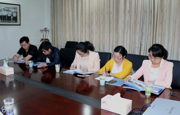 2015年5月5日，溧陽市教育局地理教研室老師來上上電纜調(diào)研