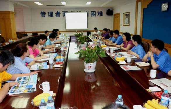 6月12日，國(guó)家電力器材安全性能質(zhì)量監(jiān)督檢驗(yàn)中心領(lǐng)導(dǎo)一行來(lái)上上集團(tuán)考察交流